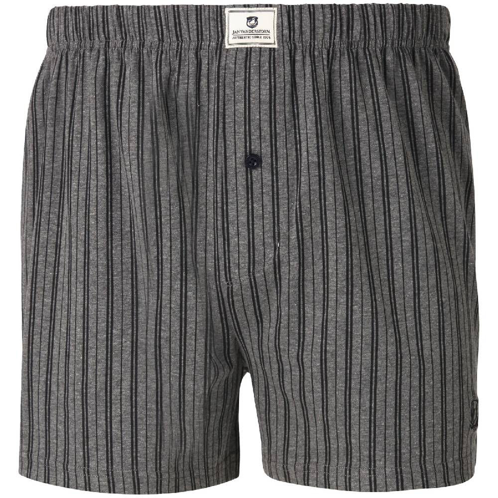 Jan Vanderstorm 2er Pack Boxershorts THURE rot grau Black Friday Preise
