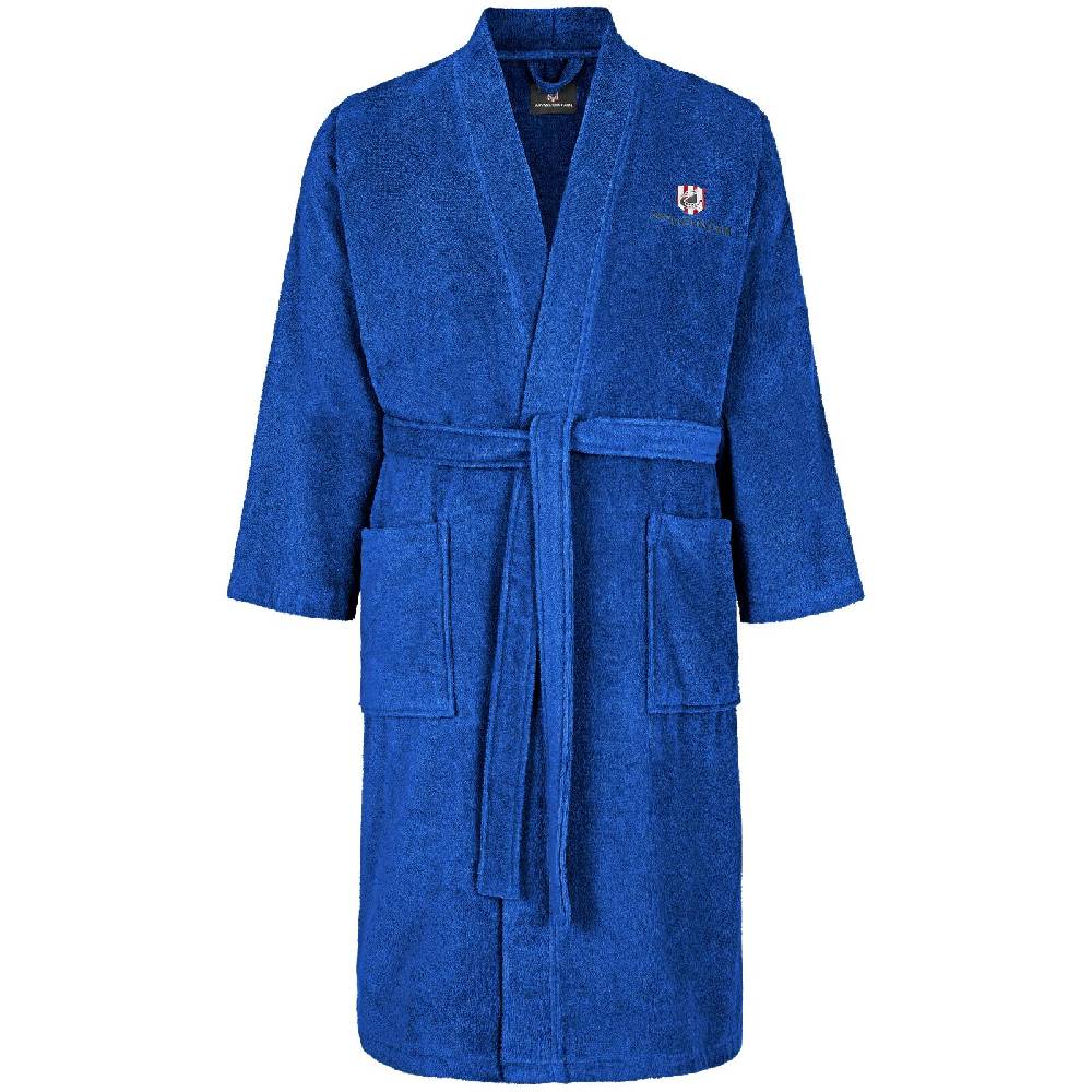 Jan Vanderstorm Bademantel JANNING royal blau zollfrei