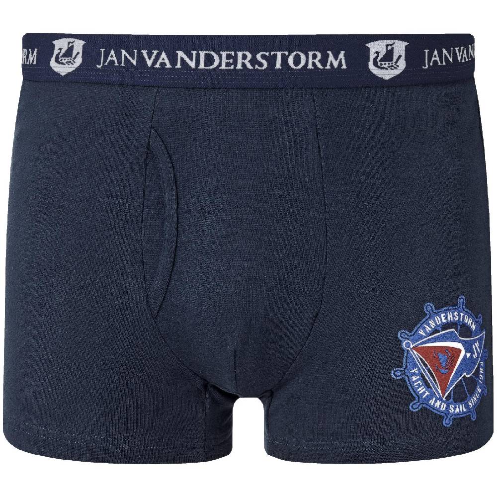 Jan Vanderstorm 2er Pack Retropant HARRI grau blau Kostenloser Versand