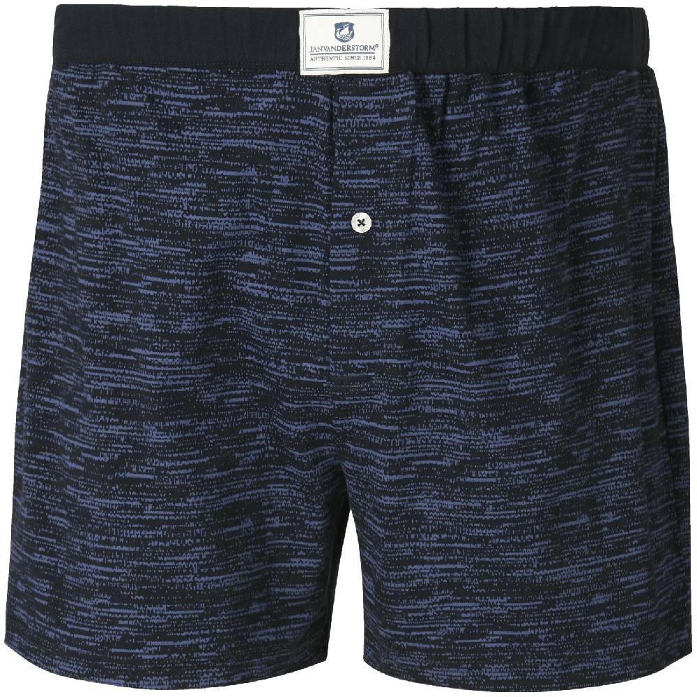Jan Vanderstorm 2er Pack Retropant HERMUND dunkelblau gemustert Günstig kaufen