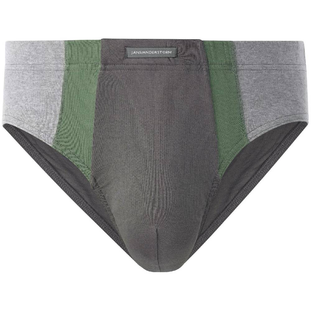 Jan Vanderstorm 4er Pack Sportslip FINNBARR dunkelgrau Flash Sale