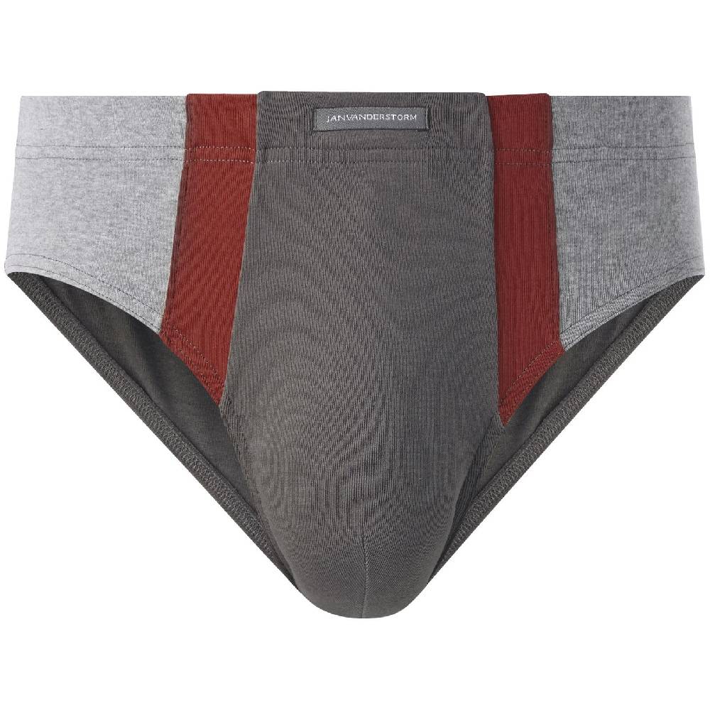 Jan Vanderstorm 4er Pack Sportslip FINNBARR dunkelgrau Flash Sale
