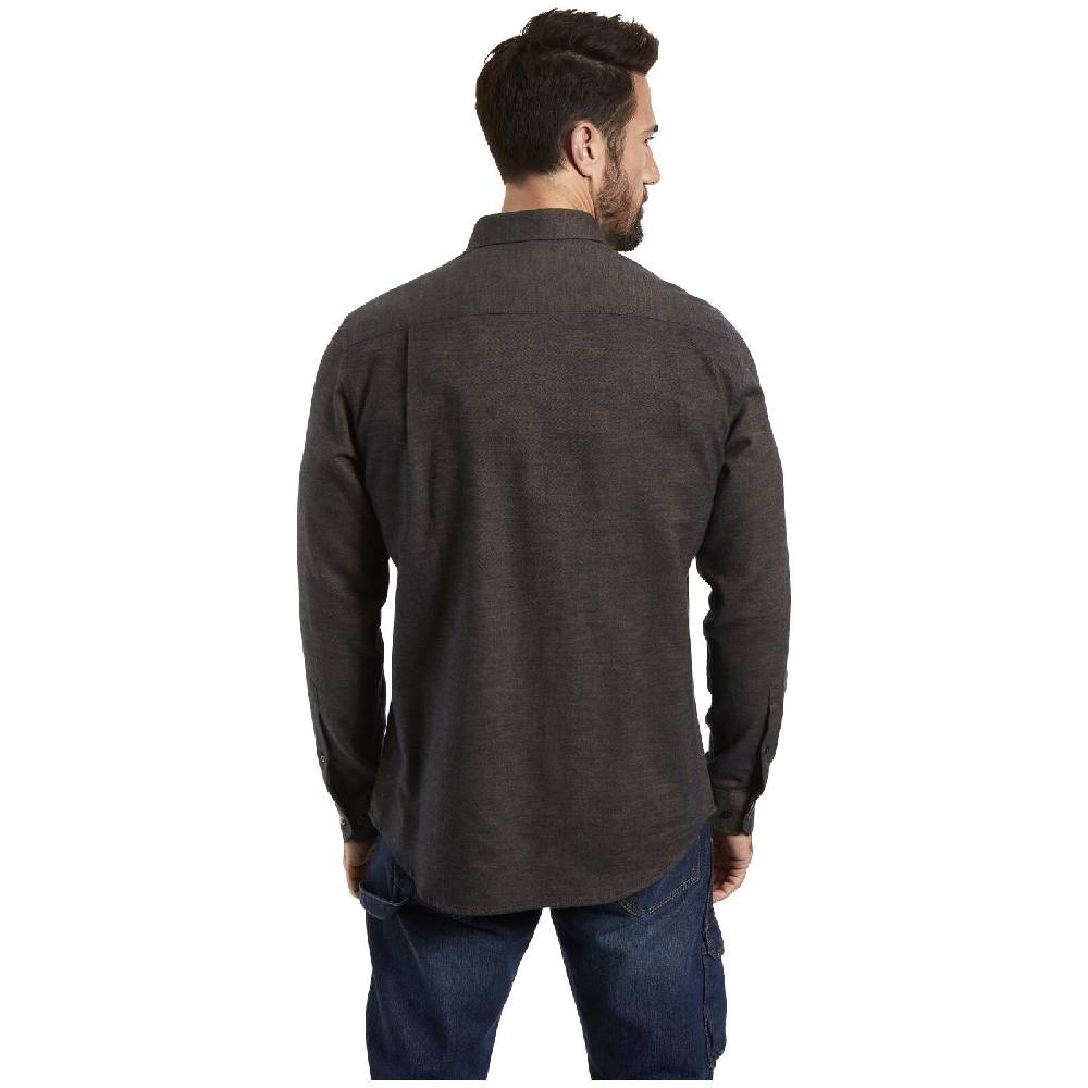 Jan Vanderstorm Flanellhemd NOTKER braun Top Angebot