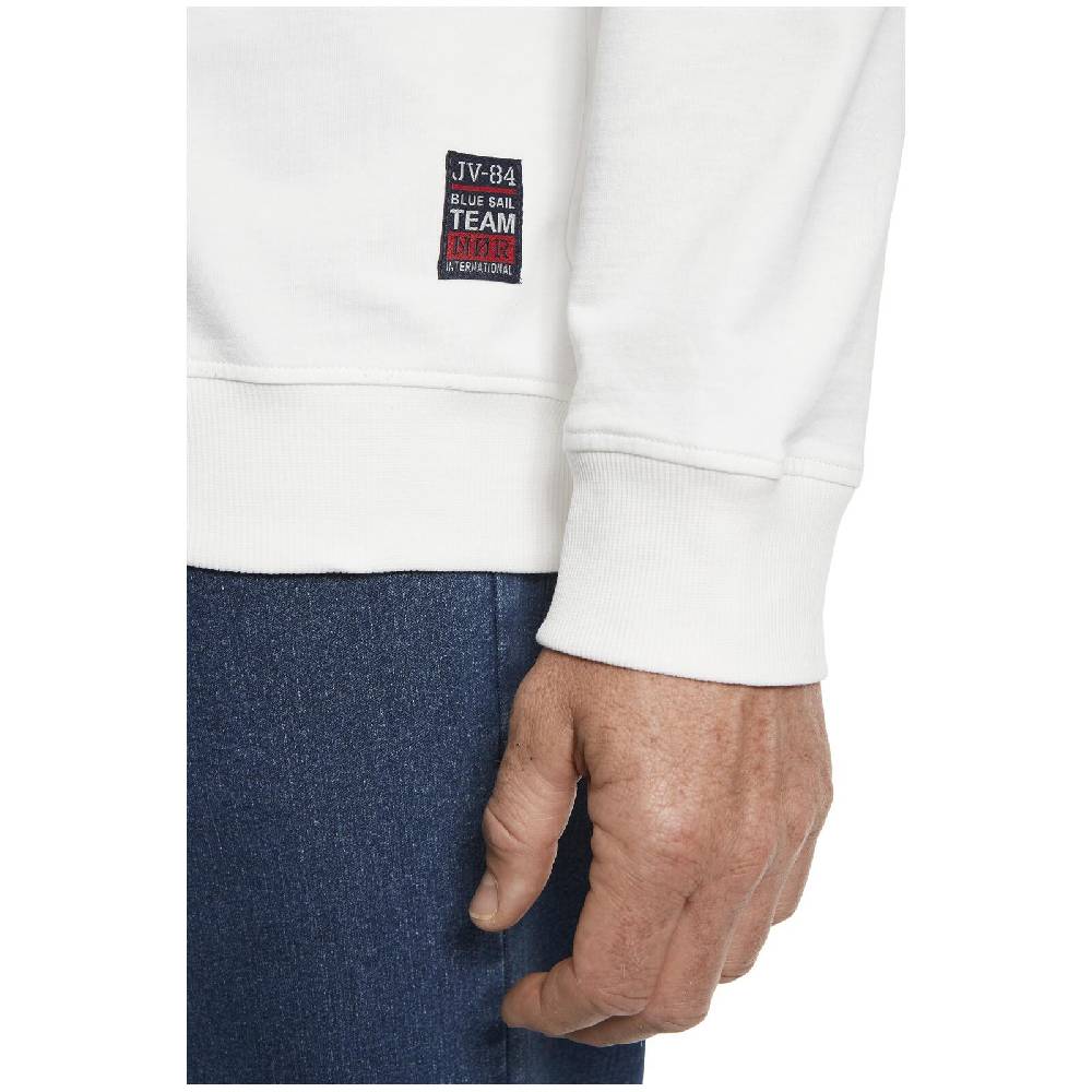 Jan Vanderstorm Sweatjacke BARUK wollweiß Blitzangebot