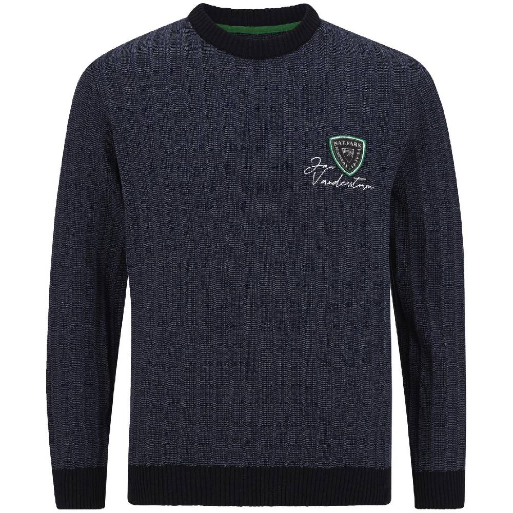 Jan Vanderstorm Pullover RICKMER dunkelblau melange Kauf eins, bekomm eins gratis