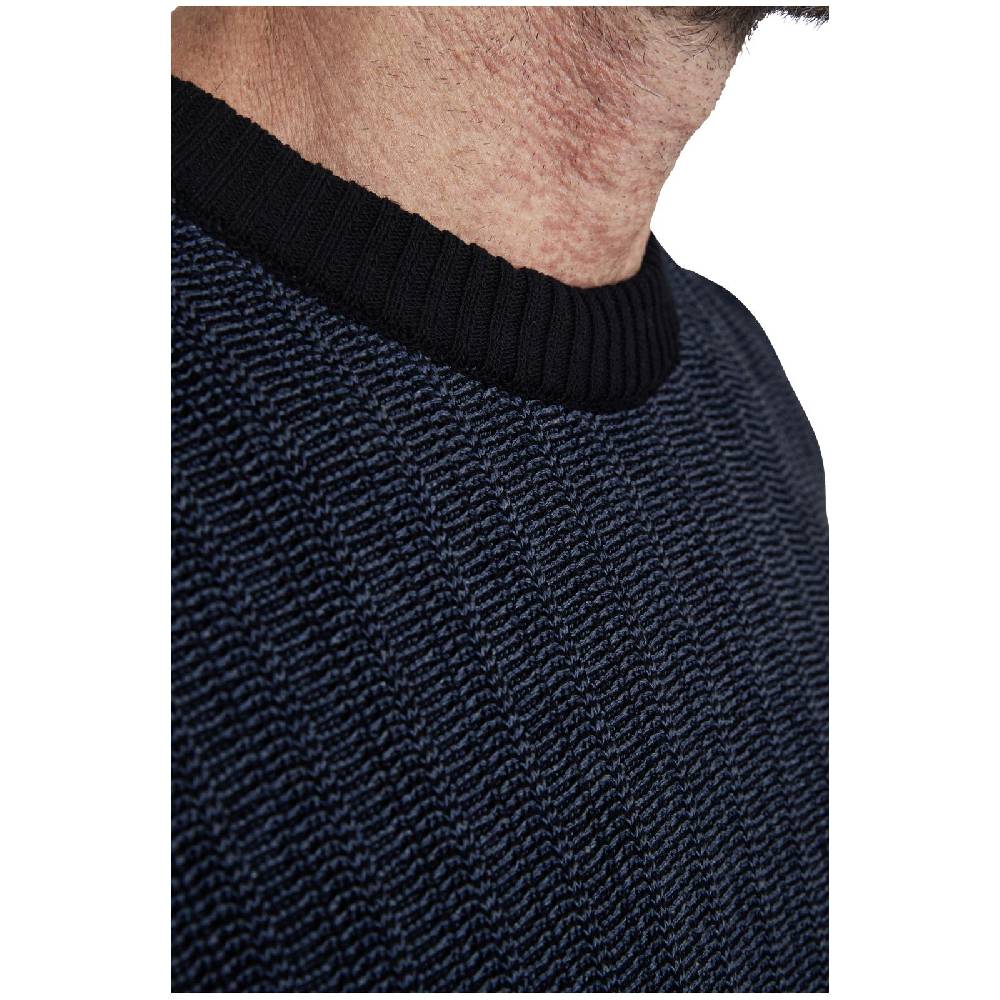 Jan Vanderstorm Pullover RICKMER dunkelblau melange Kauf eins, bekomm eins gratis