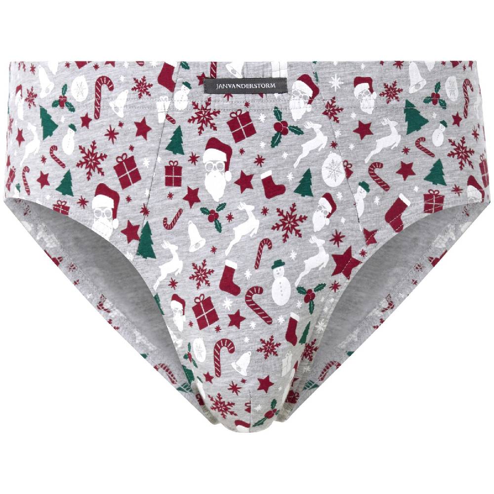 Jan Vanderstorm 3er Pack Slip JAAN schwarz grau rot Bis zu 65% Rabatt
