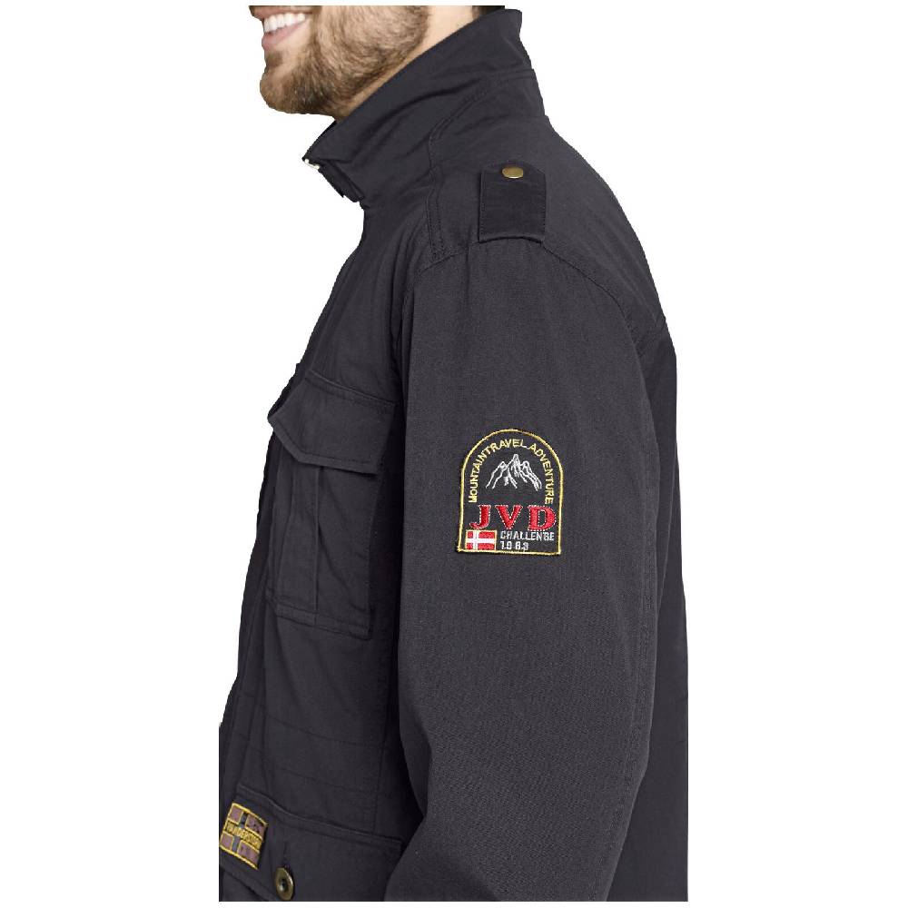 Jan Vanderstorm Fieldjacket BROR schwarz Speichern exportieren