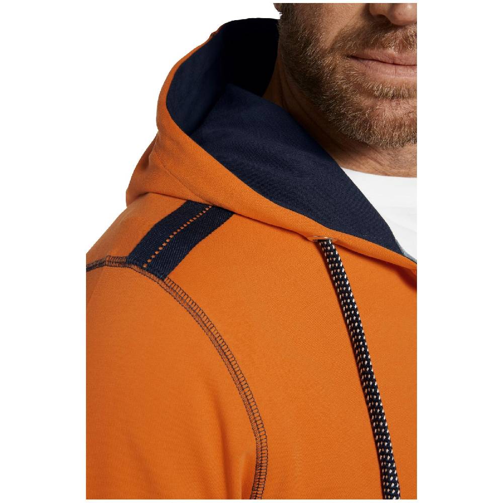 Jan Vanderstorm Sweatjacke RENKO orange 2025