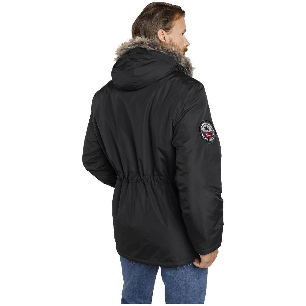 Jan Vanderstorm Outdoorjacke AJAN schwarz Fabrikverkauf