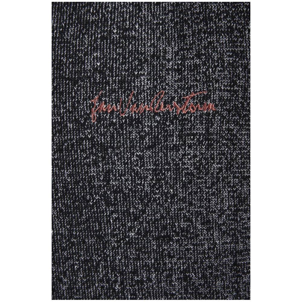 Jan Vanderstorm Strickjacke INGRABAN dunkelgrau melange Rabatt
