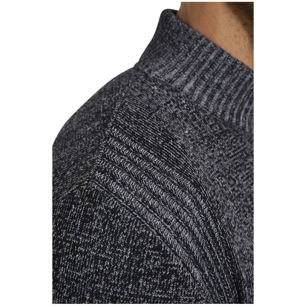 Jan Vanderstorm Strickjacke INGRABAN dunkelgrau melange Rabatt