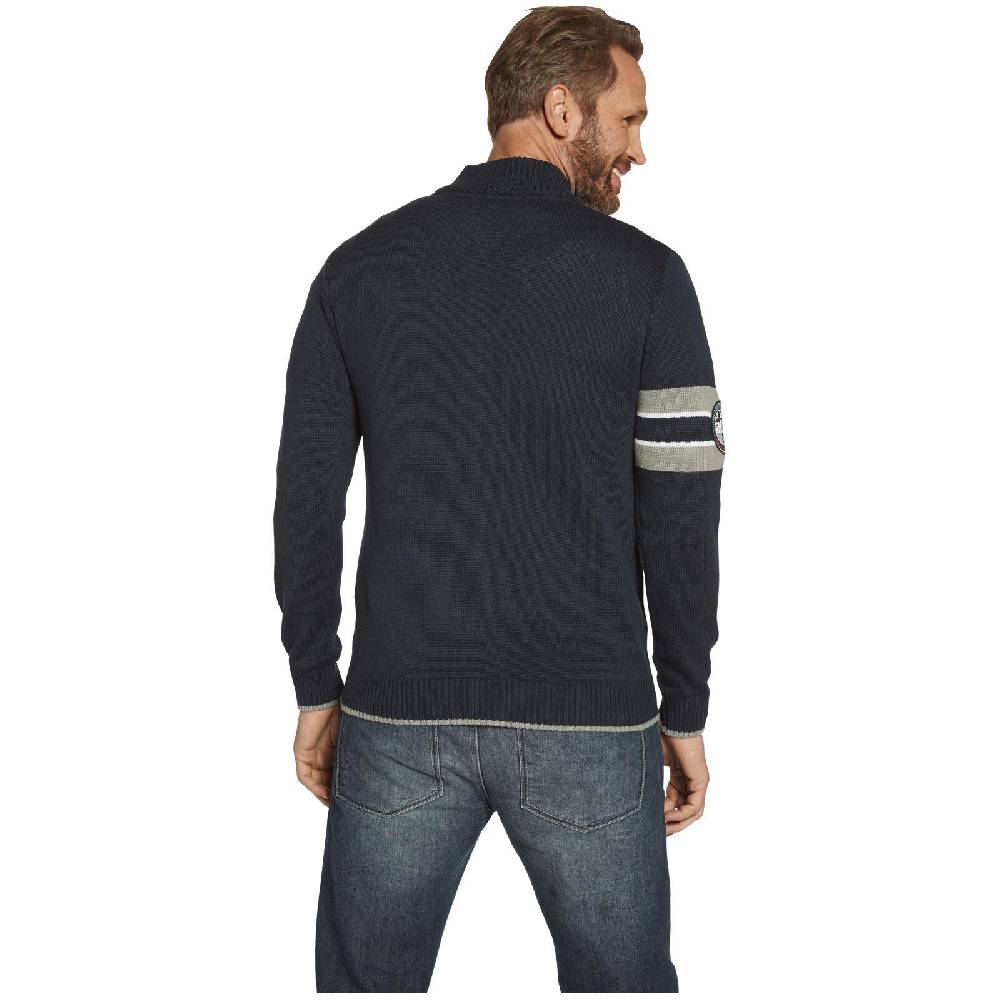 Jan Vanderstorm Strickjacke ROLUF dunkelblau Günstig kaufen