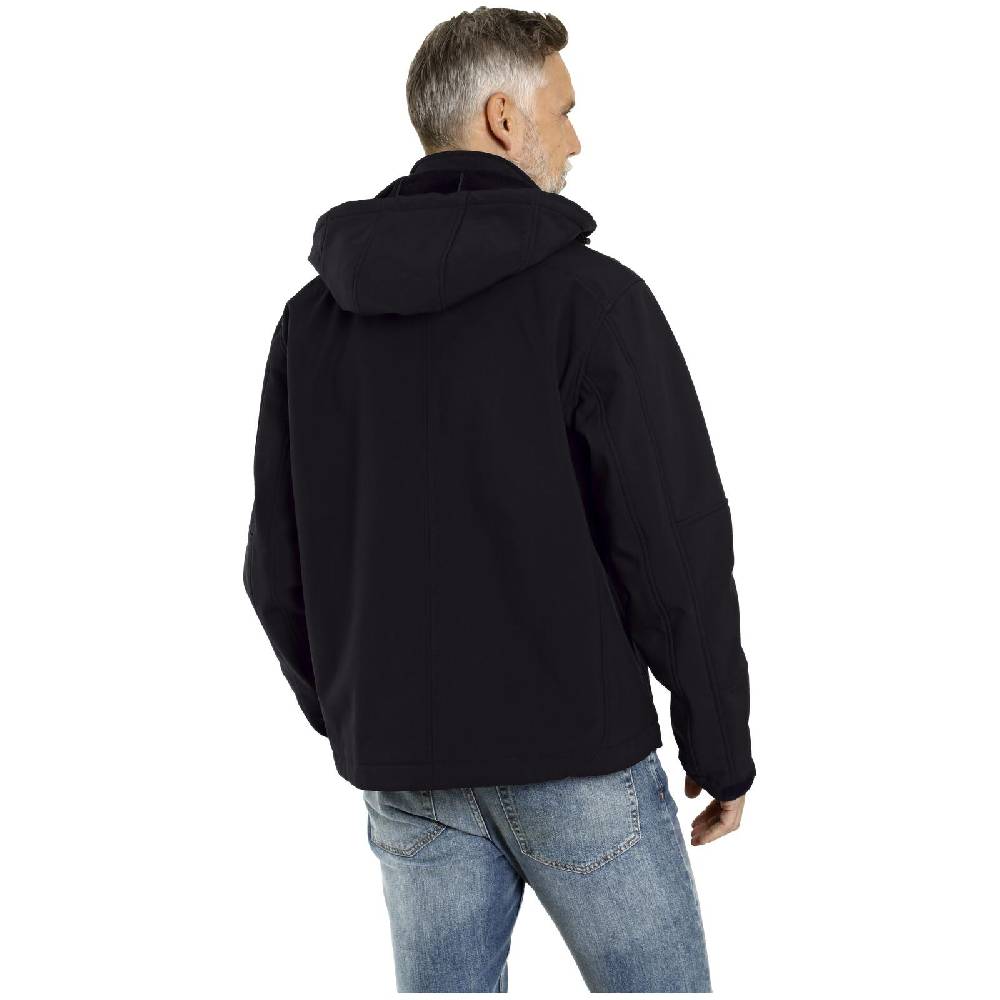 Jan Vanderstorm Softshelljacke MENNE schwarz Preisnachlass