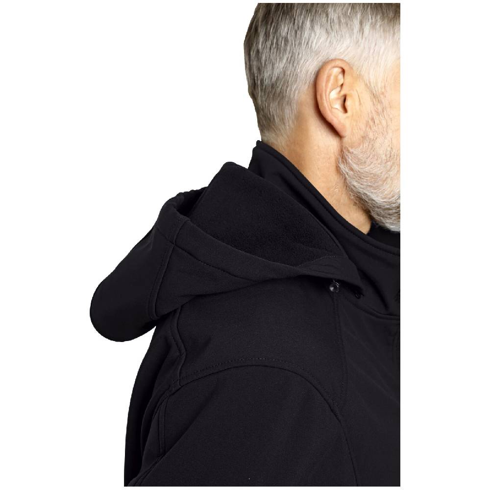 Jan Vanderstorm Softshelljacke MENNE schwarz Preisnachlass