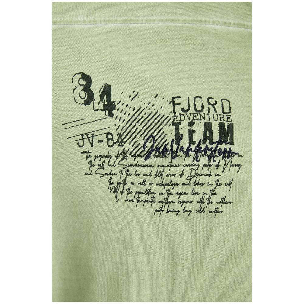 Jan Vanderstorm Sweatjacke FOLKWARD hellgrün Saisonschlussverkauf