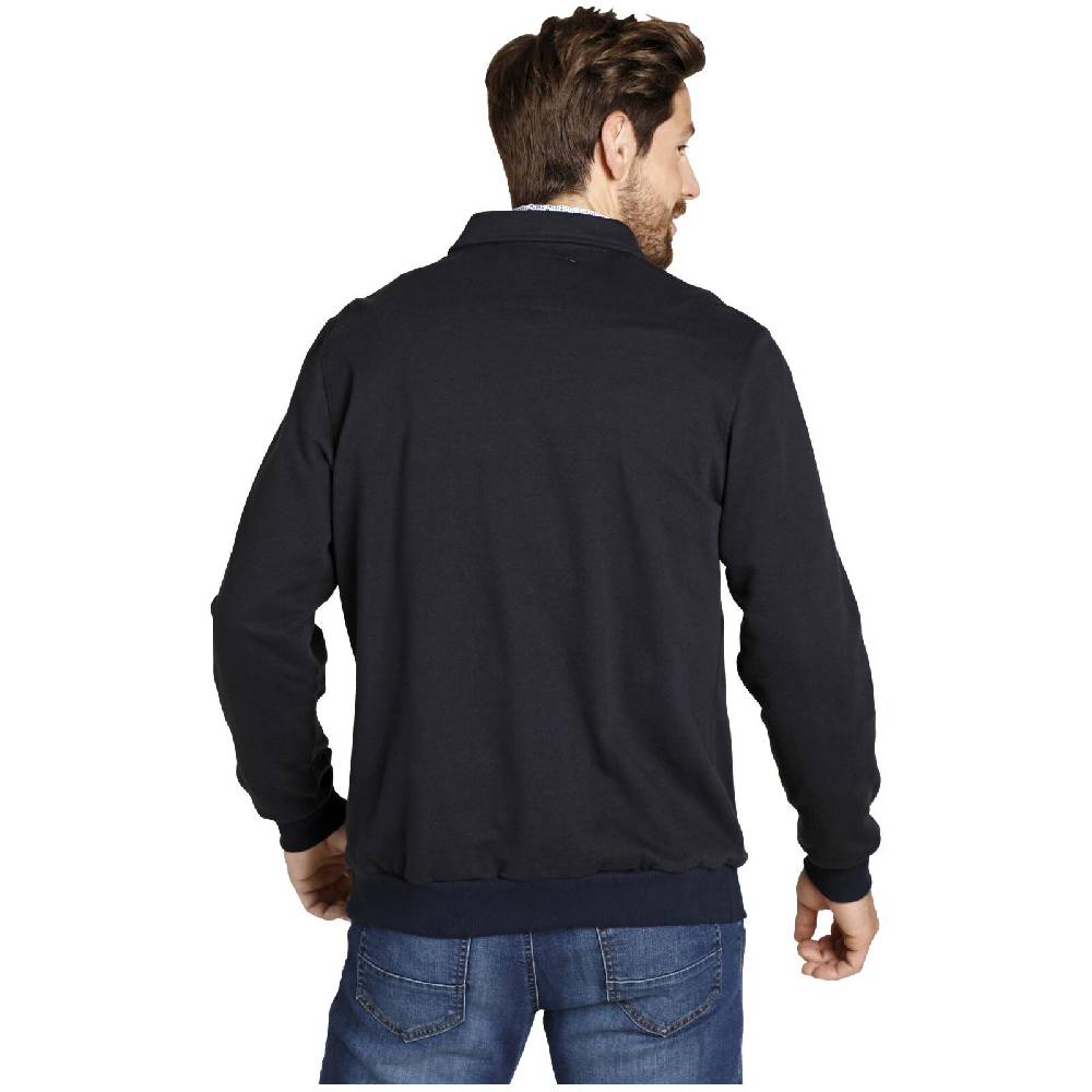 Jan Vanderstorm Sweatjacke TAPANI dunkelblau Weihnachtsangebot