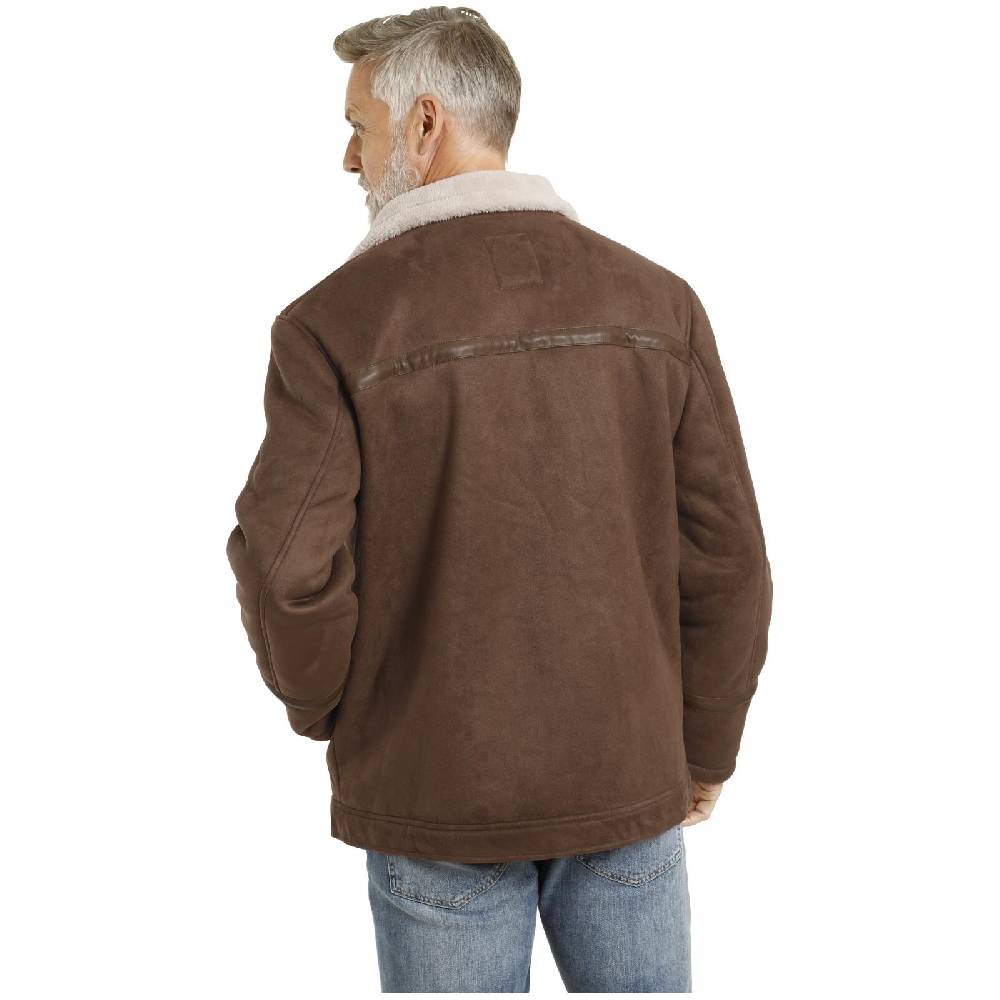 Jan Vanderstorm Jacke in Lederoptik LOTHAR braun Osterangebot