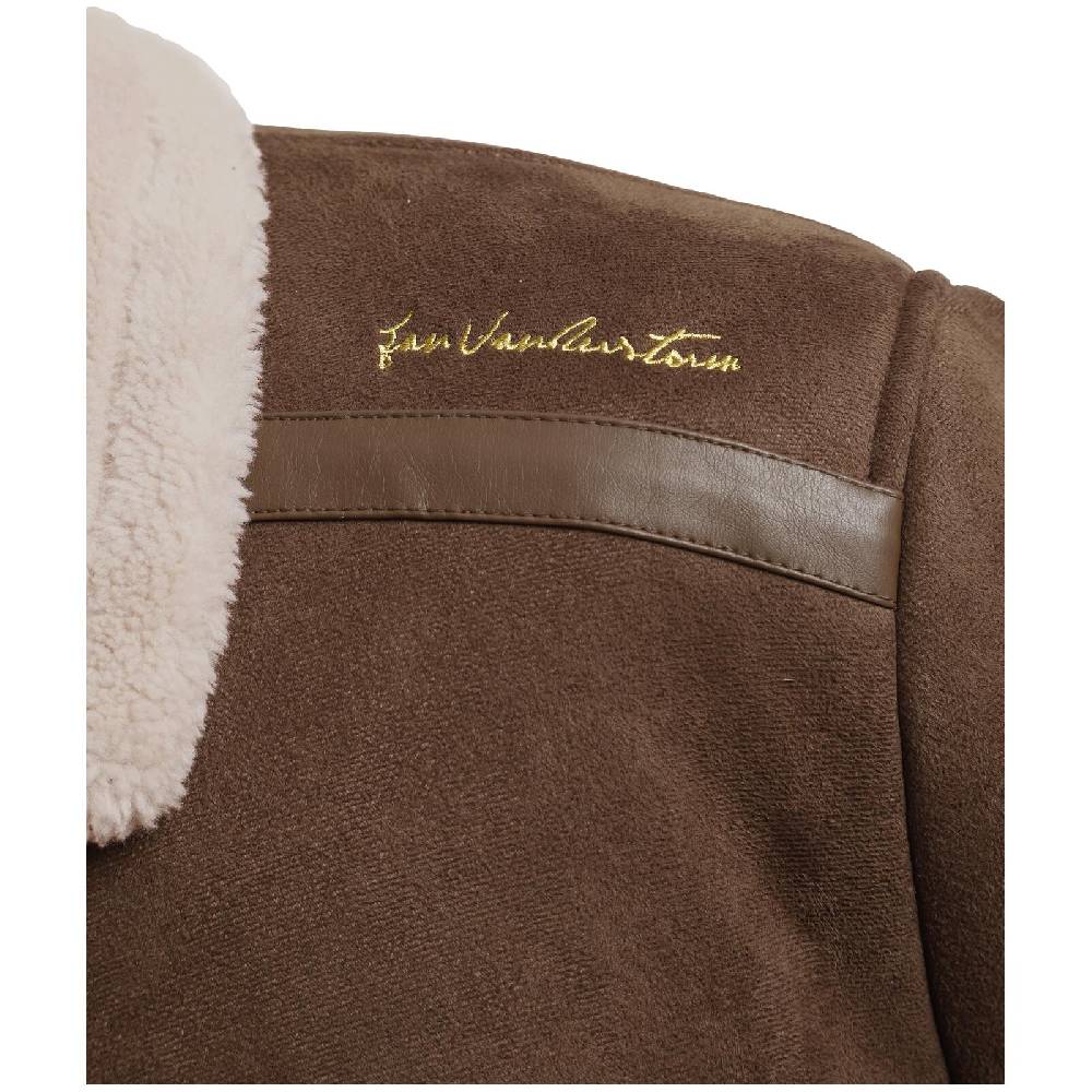 Jan Vanderstorm Jacke in Lederoptik LOTHAR braun Osterangebot