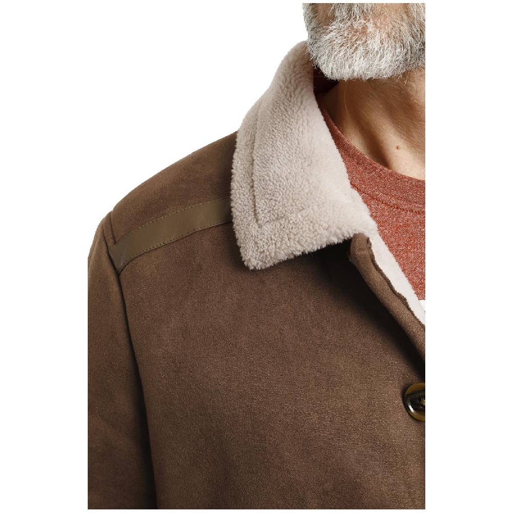 Jan Vanderstorm Jacke in Lederoptik LOTHAR braun Osterangebot