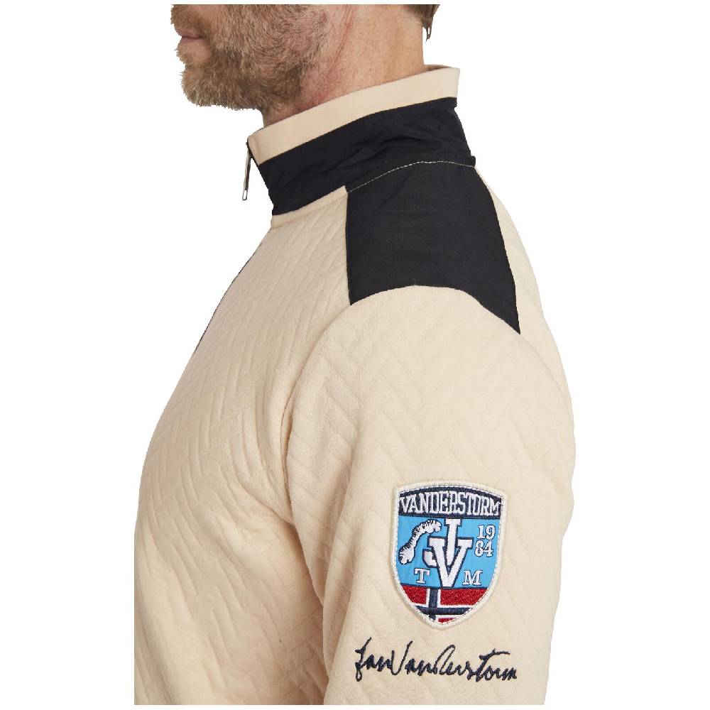 Jan Vanderstorm Sweatjacke HEIMO beige Neueste Mode
