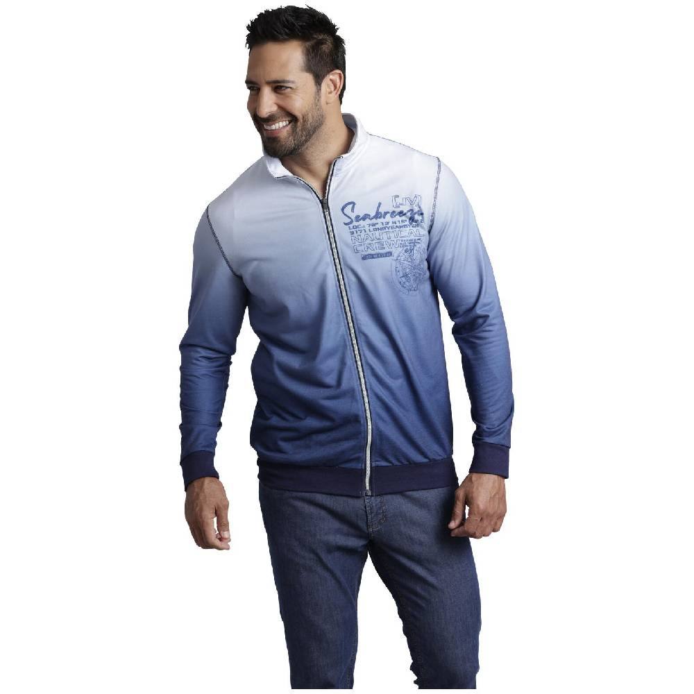 Jan Vanderstorm Sweatjacke JAIS blau Räumungsverkauf