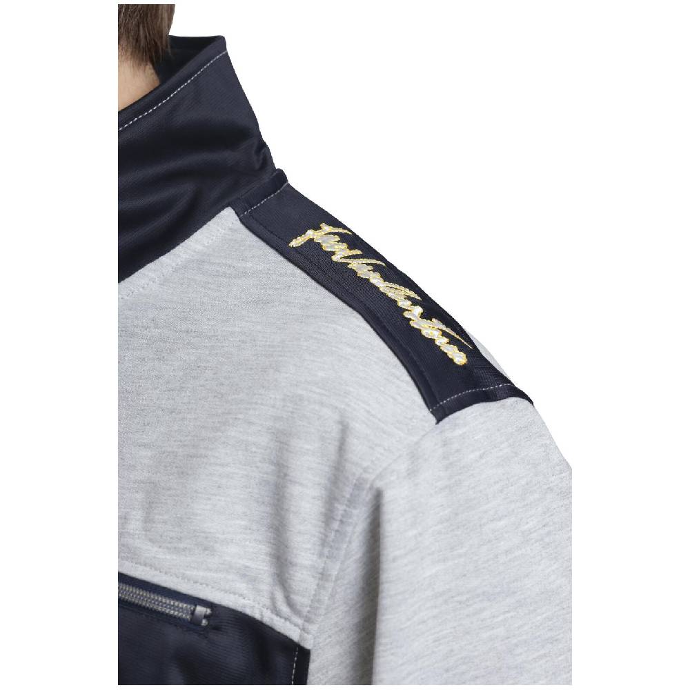 Jan Vanderstorm Sweatjacke HARDWIN grau melange Kauf eins, bekomm eins gratis