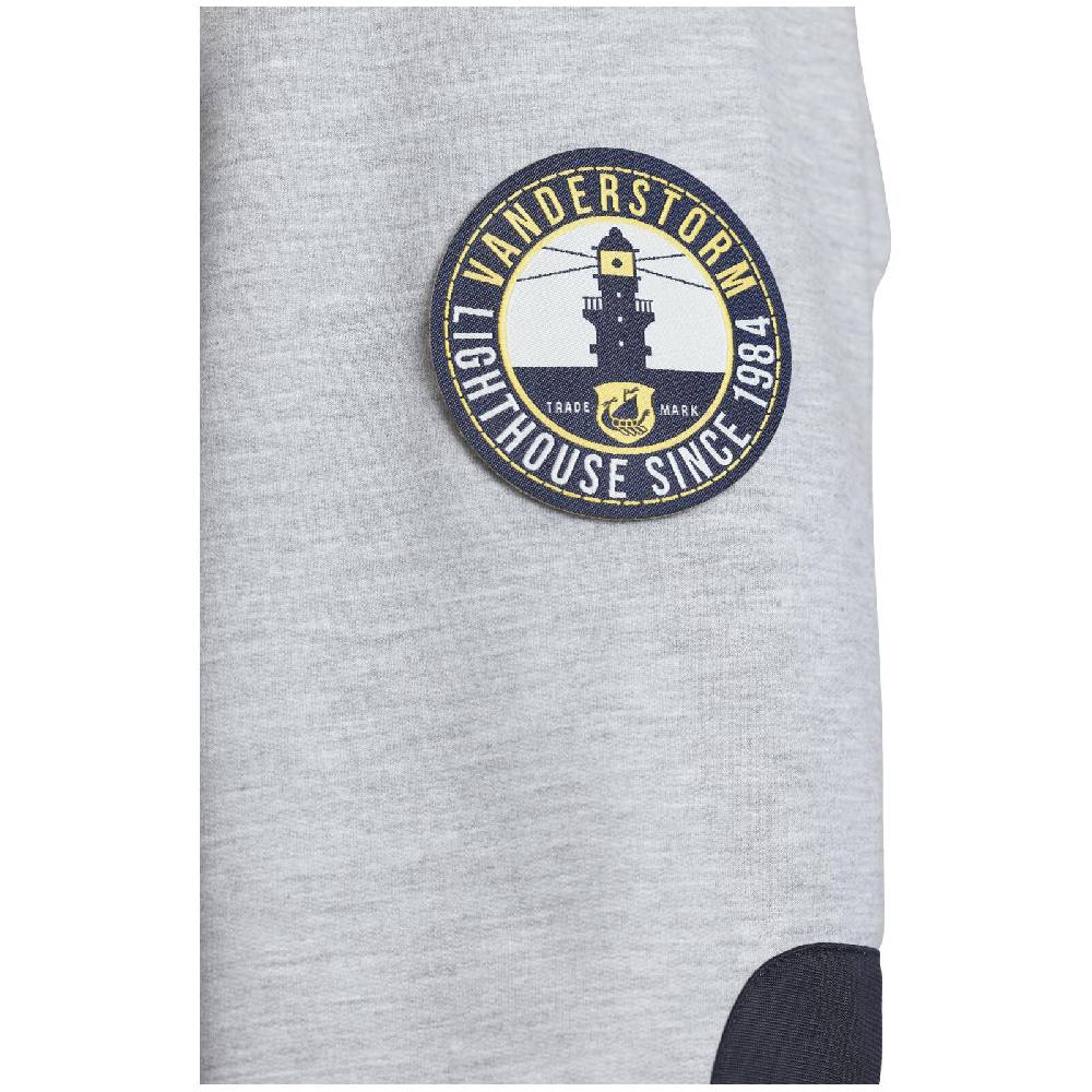 Jan Vanderstorm Sweatjacke HARDWIN grau melange Kauf eins, bekomm eins gratis