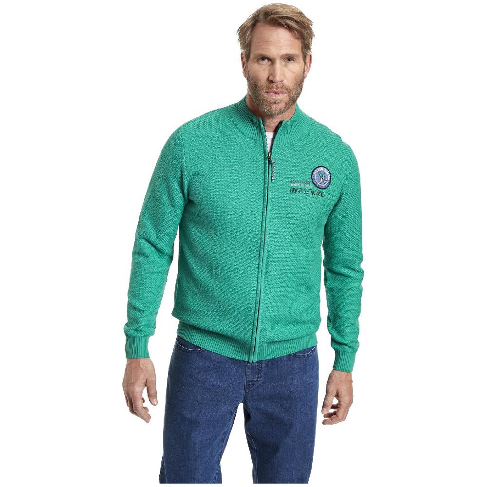 Jan Vanderstorm Strickjacke GAUT grün Tägliche Deals