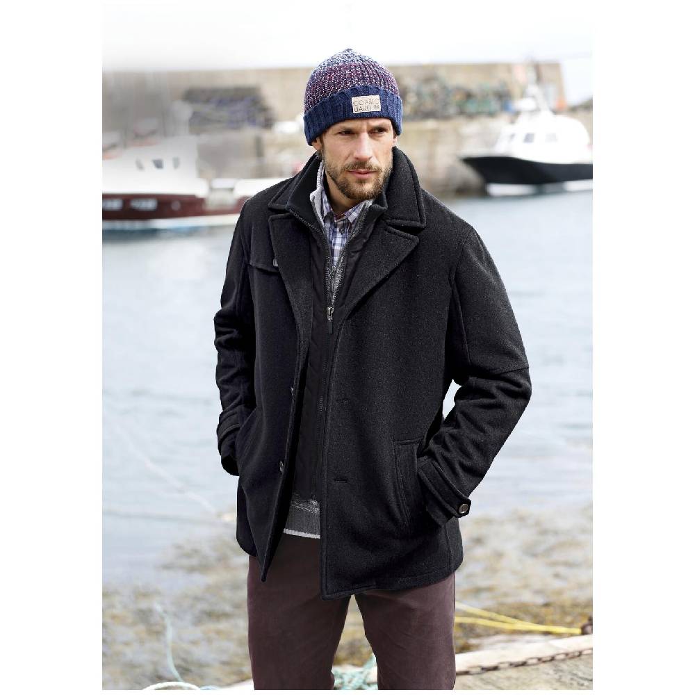 Jan Vanderstorm Wolljacke TJORVE schwarz Nur für heute