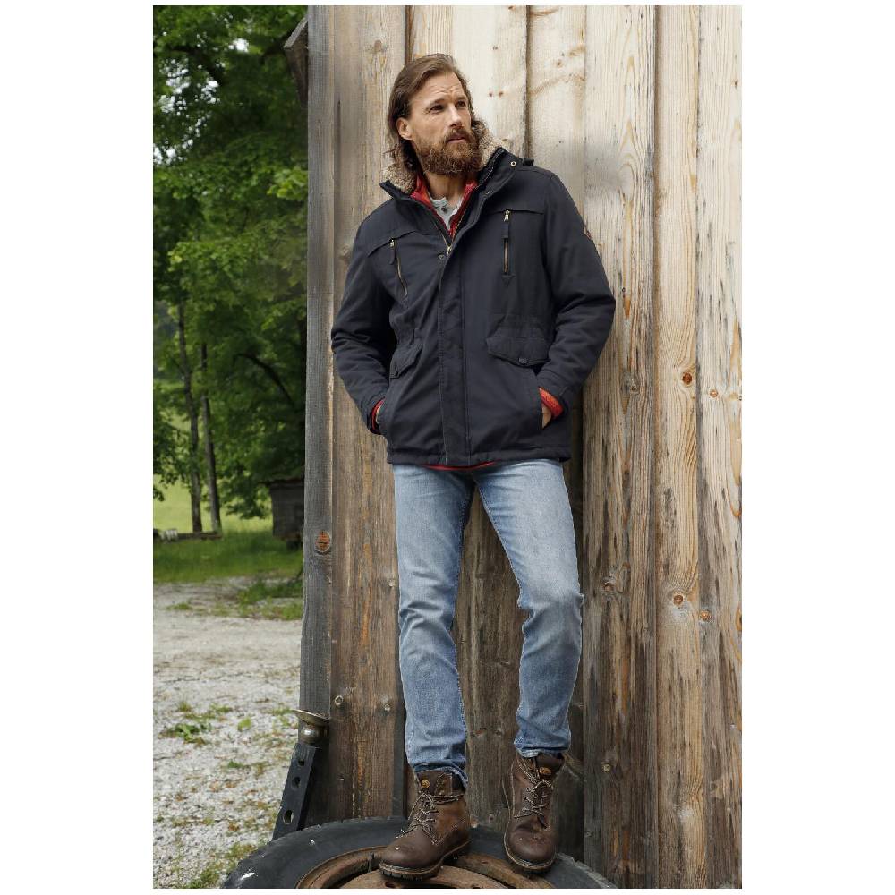 Jan Vanderstorm Jacke LUDVIG dunkelblau Clearance-Verkauf