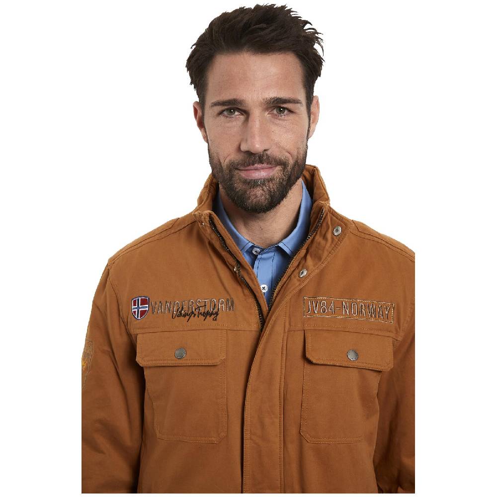 Jan Vanderstorm Fieldjacket VALDEMAR braun Fabrikladen