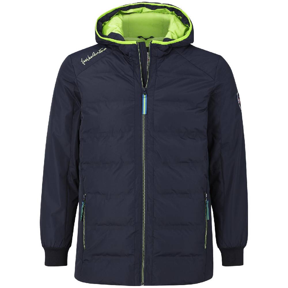 Jan Vanderstorm Steppjacke RUVEN dunkelblau Black Friday Preise