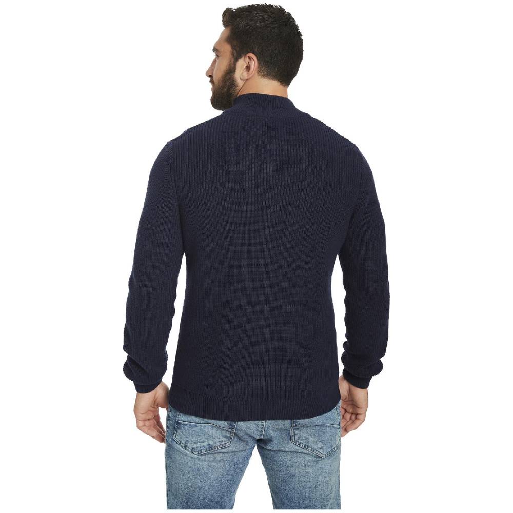 Jan Vanderstorm Strickjacke NORANDER dunkelblau Outlet