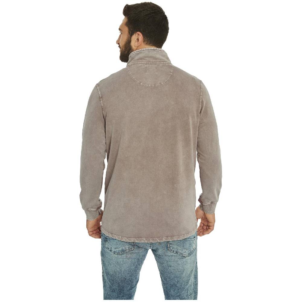 Jan Vanderstorm Sweatjacke GANGOLF hellbraun Schlussverkauf