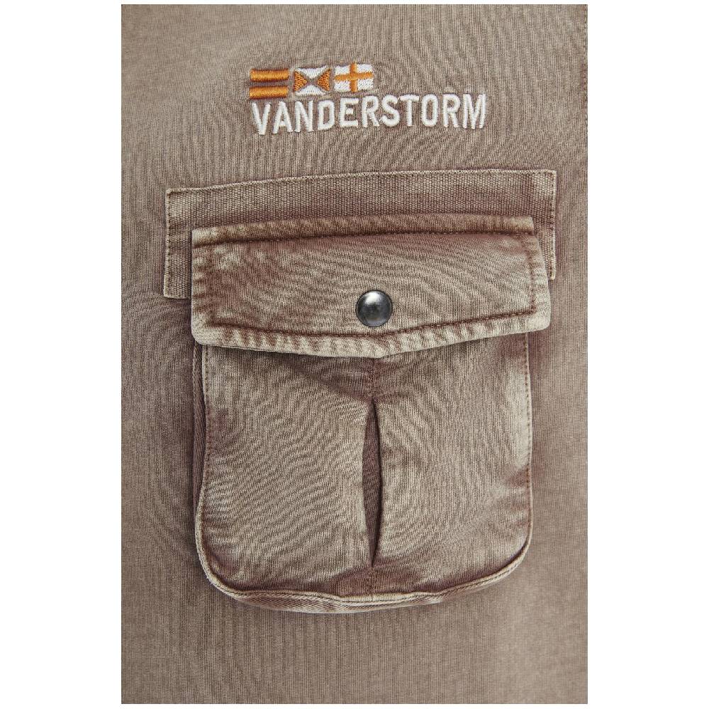 Jan Vanderstorm Sweatjacke GANGOLF hellbraun Schlussverkauf