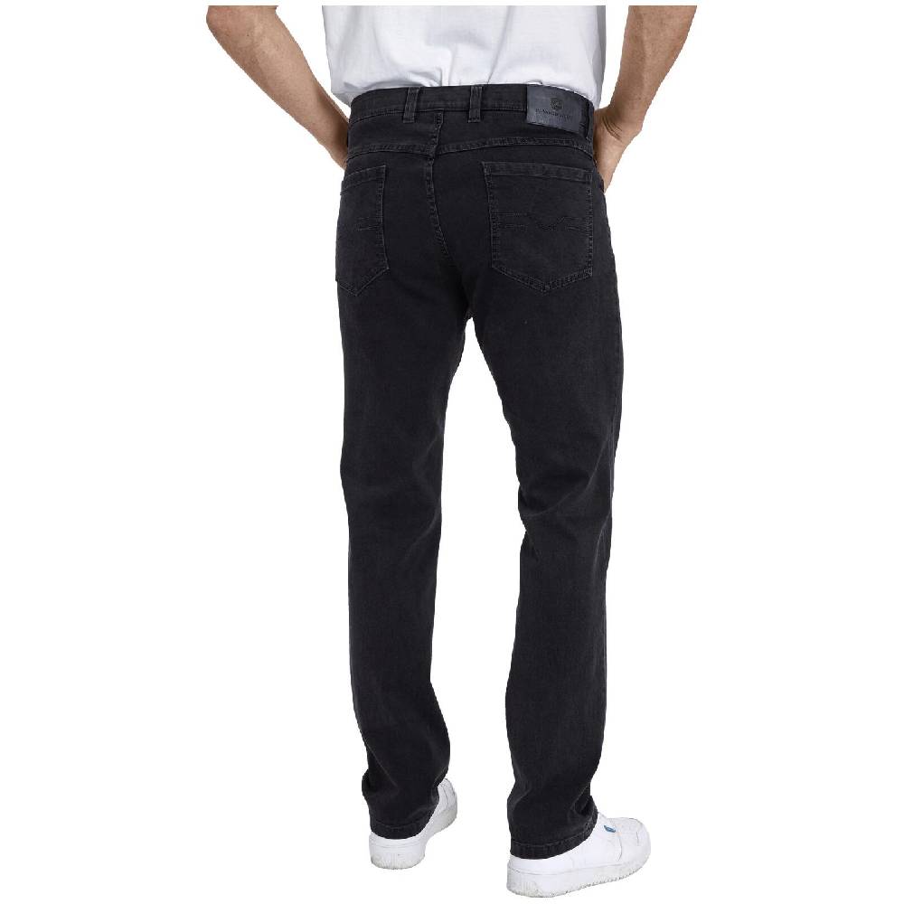 Jan Vanderstorm Tiefbundjeans OKKO schwarz Fabrik Onlineshop