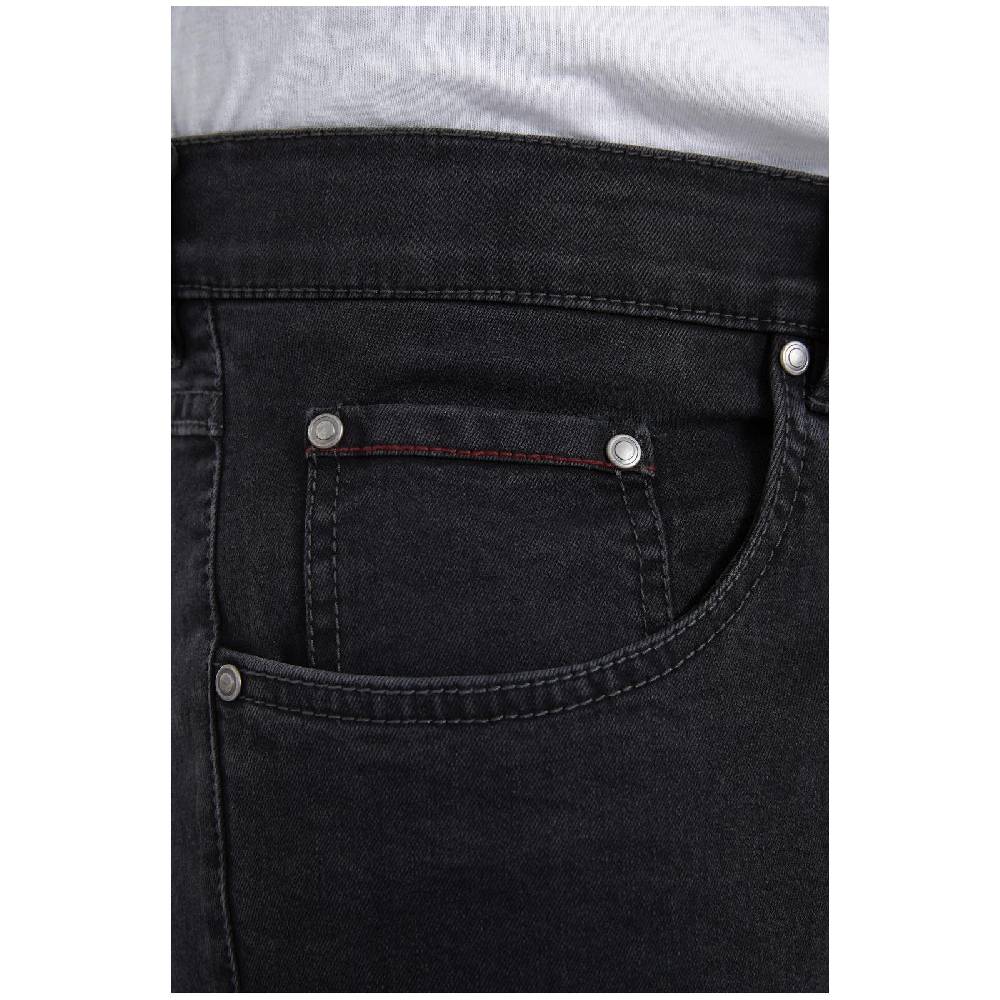 Jan Vanderstorm Tiefbundjeans OKKO schwarz Fabrik Onlineshop