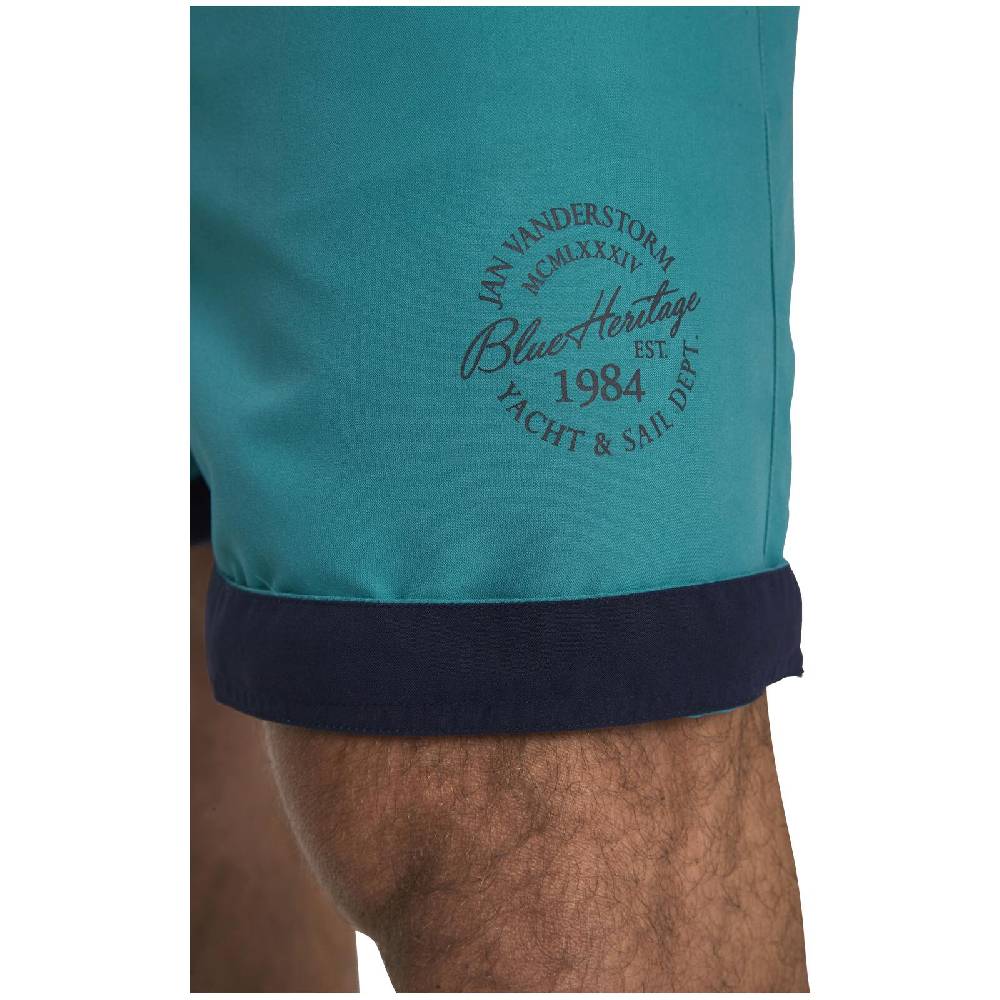 Jan Vanderstorm Badeshorts EVANDER grün Große Rabatte