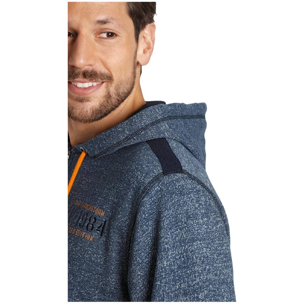 Jan Vanderstorm Sweatjacke ROBART blau melange Saisonale Angebote
