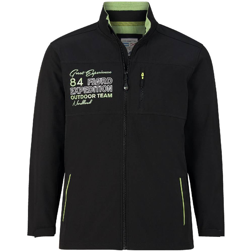 Jan Vanderstorm Softshelljacke TEEMU schwarz