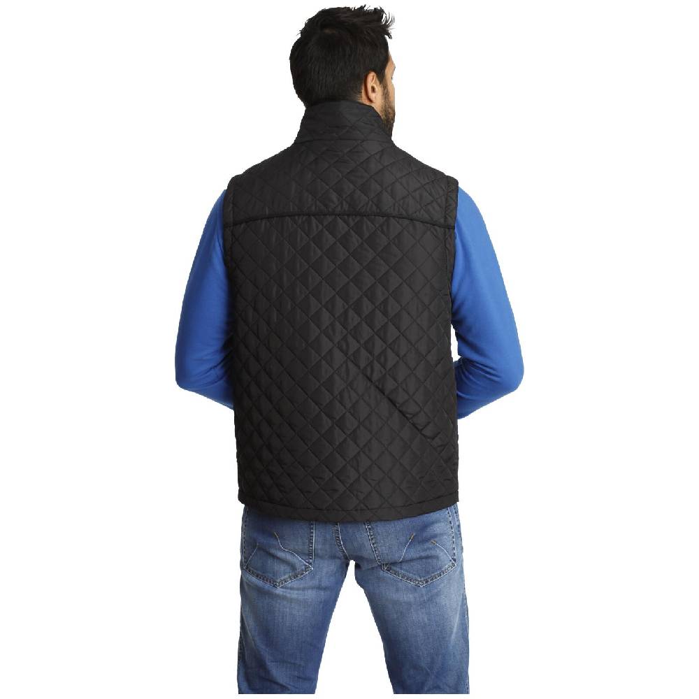 Jan Vanderstorm Steppweste RODEWIN schwarz Wochenangebot