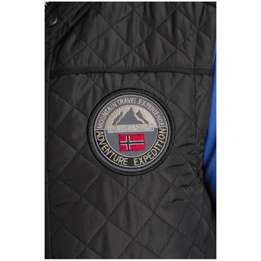 Jan Vanderstorm Steppweste RODEWIN schwarz Wochenangebot