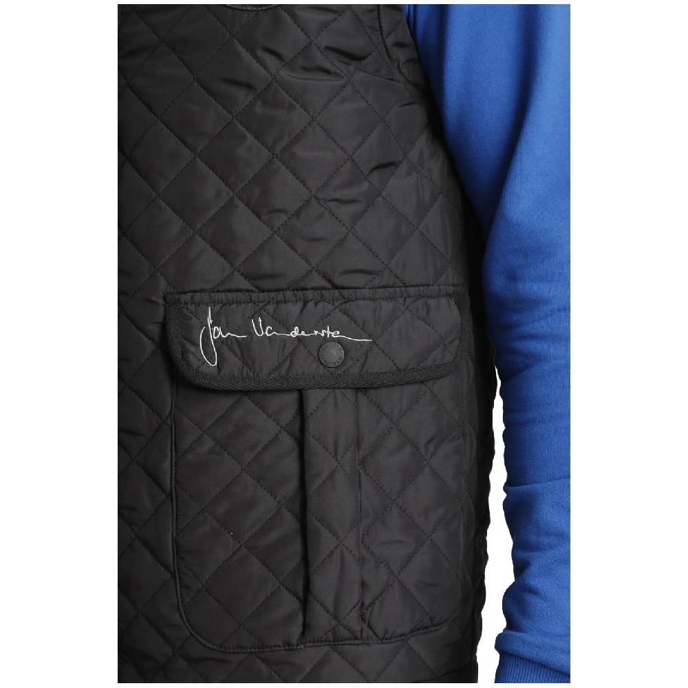 Jan Vanderstorm Steppweste RODEWIN schwarz Wochenangebot