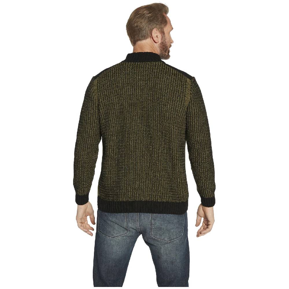 Jan Vanderstorm Strickjacke HALSTEN oliv Neueste Stile