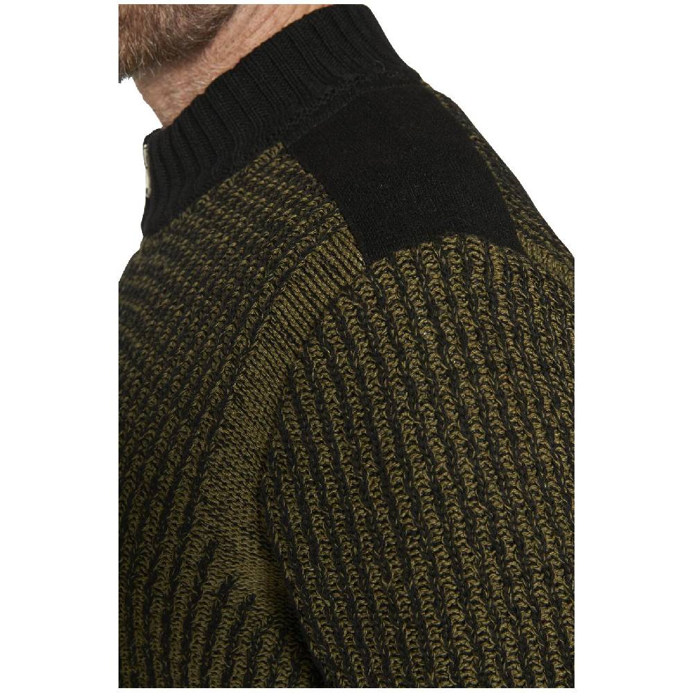 Jan Vanderstorm Strickjacke HALSTEN oliv Neueste Stile