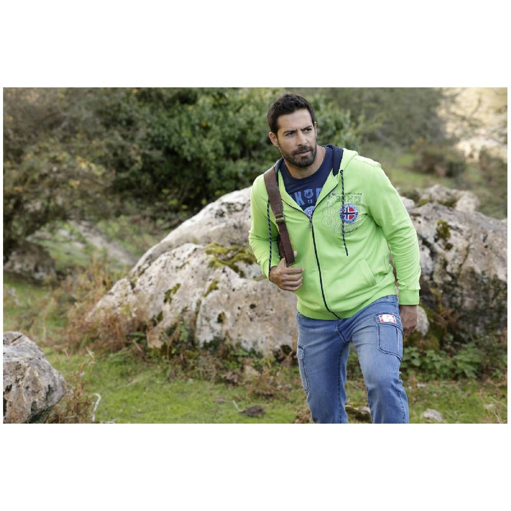Jan Vanderstorm Sweatjacke HOLVAST grün Bis zu 65% Rabatt