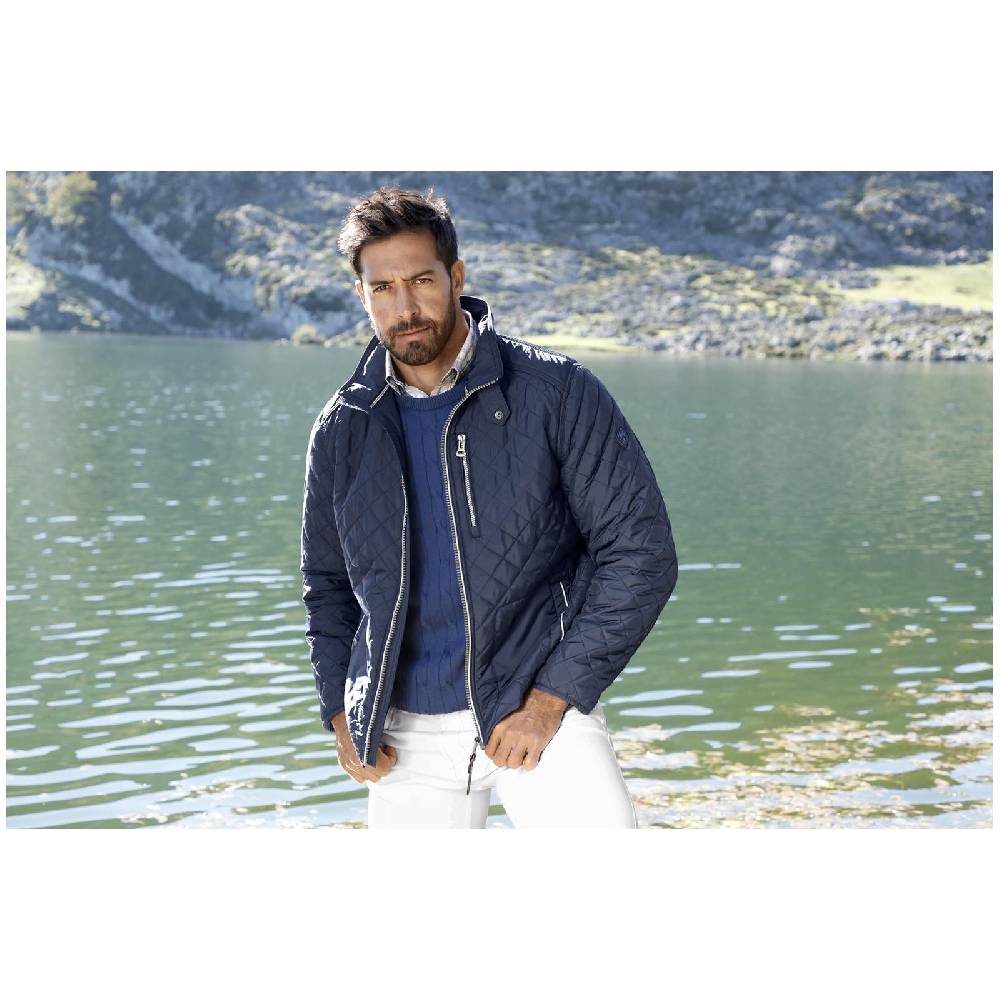Jan Vanderstorm Steppjacke JONAS dunkelblau Sonderangebot der Fabrik