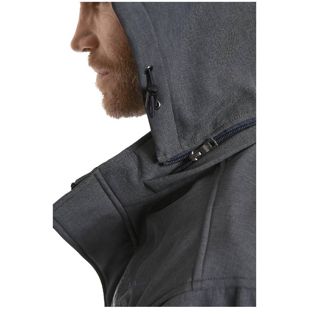 Jan Vanderstorm Softshelljacke FRAKE grau Bis zu 55% Rabatt