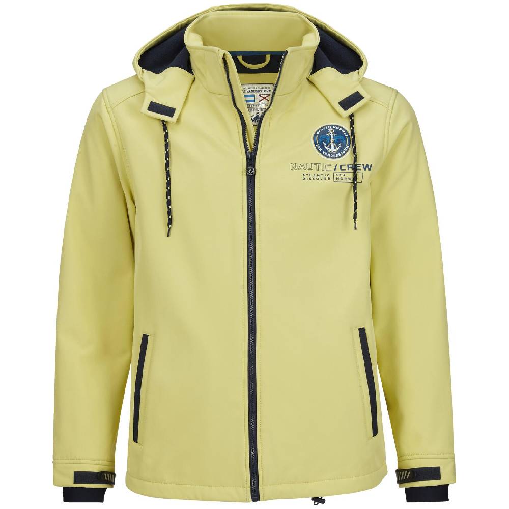 Jan Vanderstorm Softshelljacke BERGETON hellgelb Discount Store für neue Produkte